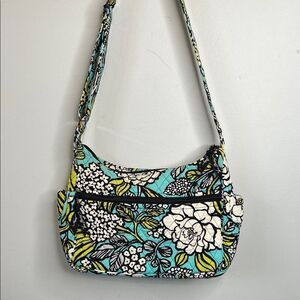 Vera Bradley Island Blooms Adjustable Shoulder Bag